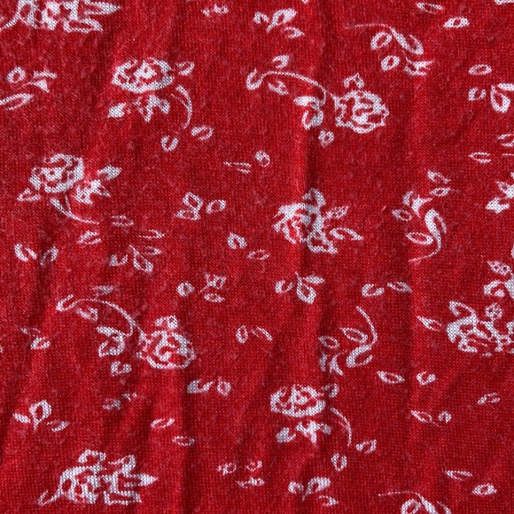 VENUS size medium M red top lace stretchy - Picture 4 of 9